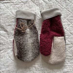 Handmade Sweater Mittens